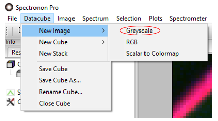 new greyscale image menu