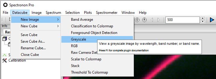 new greyscale image menu