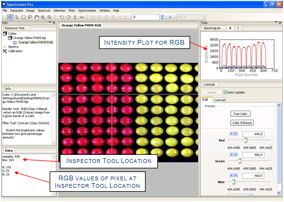 using the inspector tool